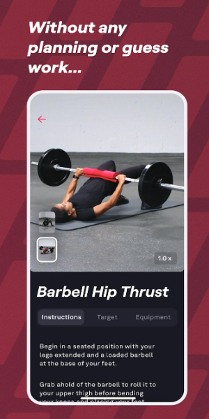 Fitbod Workout & Fitness Plans Ekran Görüntüsü 3