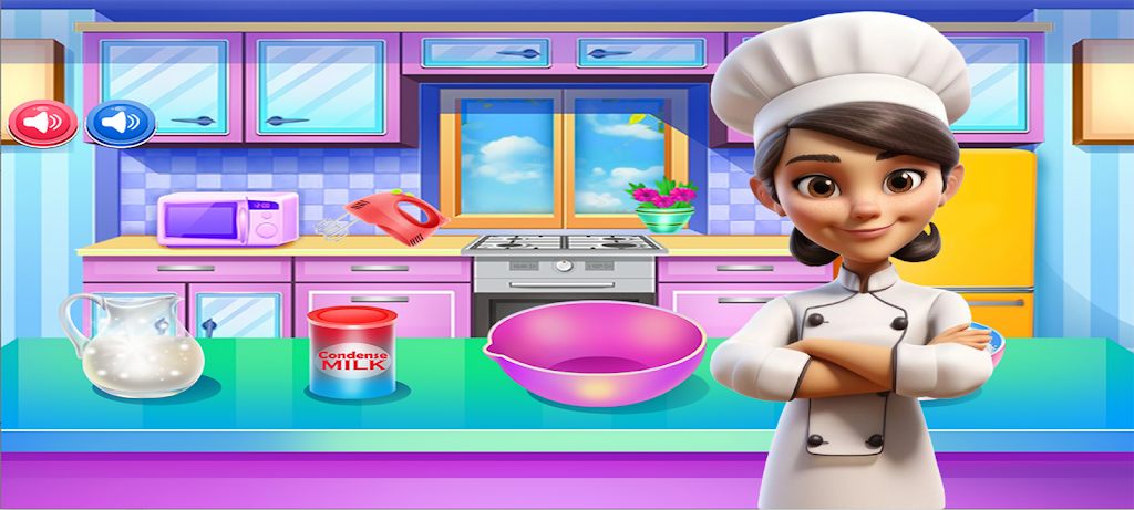 game cooking candy decoration Скриншот 2