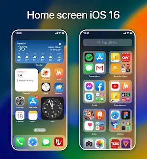 Launcher OS17 - ILauncher Zrzut ekranu 3