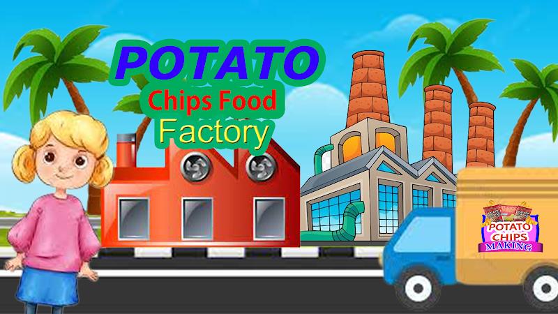 Potato Chips Food Factory Game應用截圖第4張