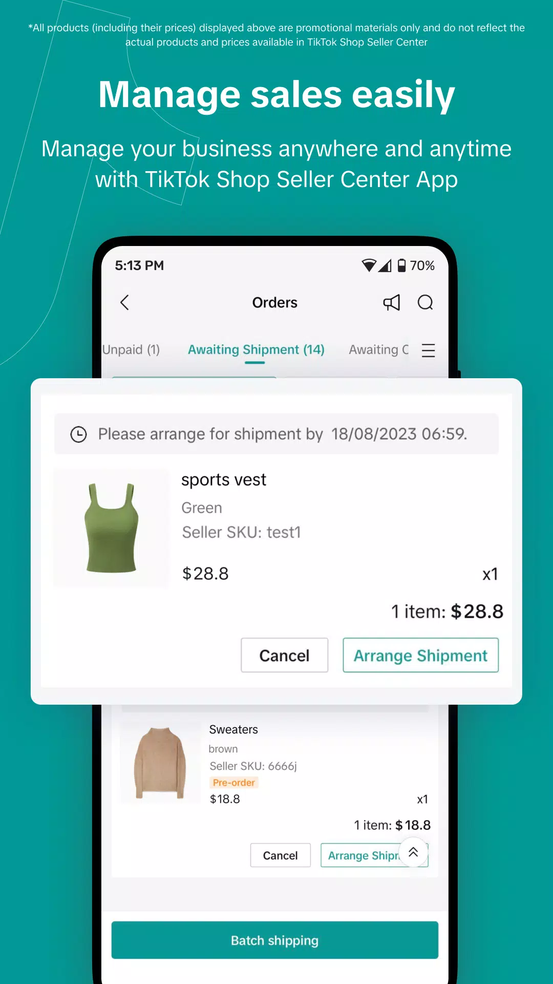 TikTok Shop Seller Center Скриншот 2
