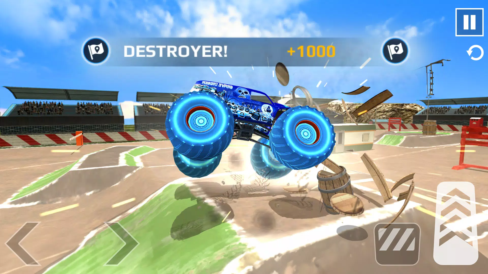 Car Games: Monster Truck Stunt Ekran Görüntüsü 4