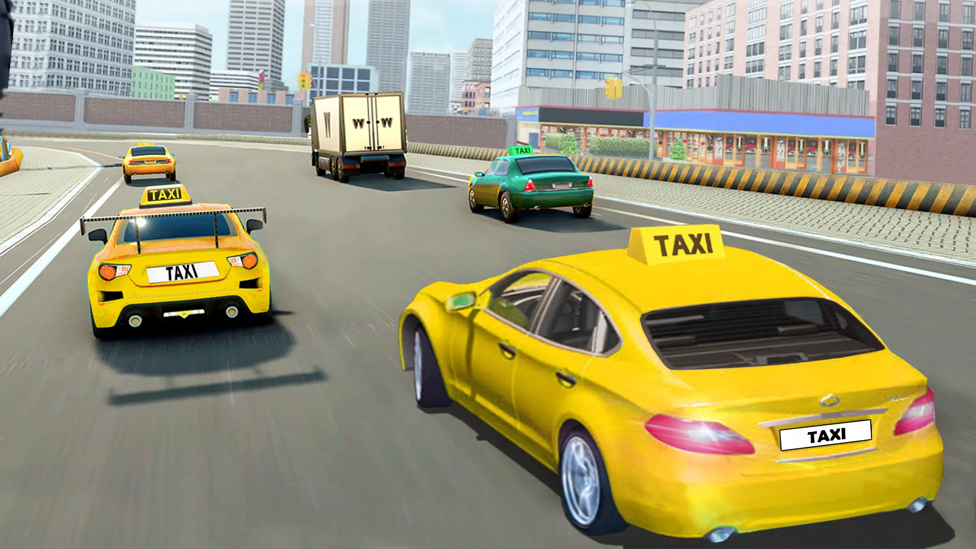 City Taxi Games-Taxi Car Games Captura de pantalla 3