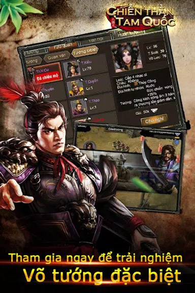Chiến Thần Tam Quốc-Tranh Bá Скриншот 1