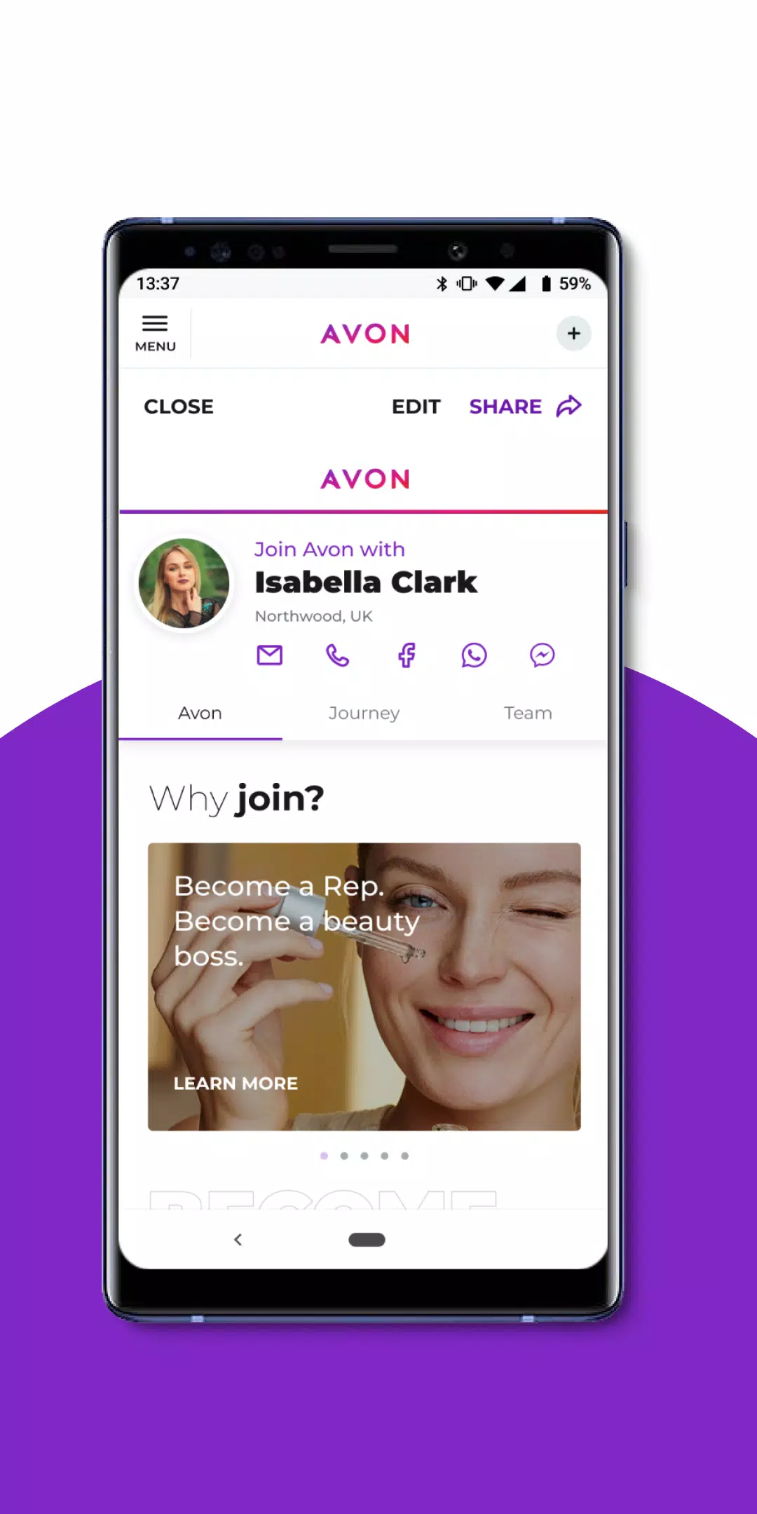 Avon Grow Captura de pantalla 3