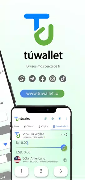 Schermata Tú Wallet.io 3