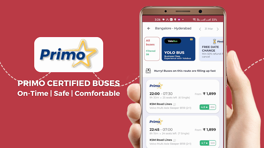 redBus Book Bus, Train Tickets Скриншот 4