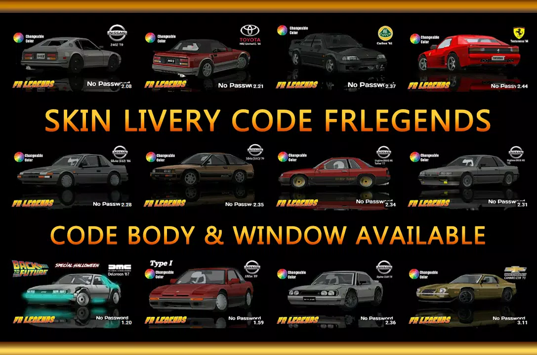 Schermata Livery FRLegends V2 2