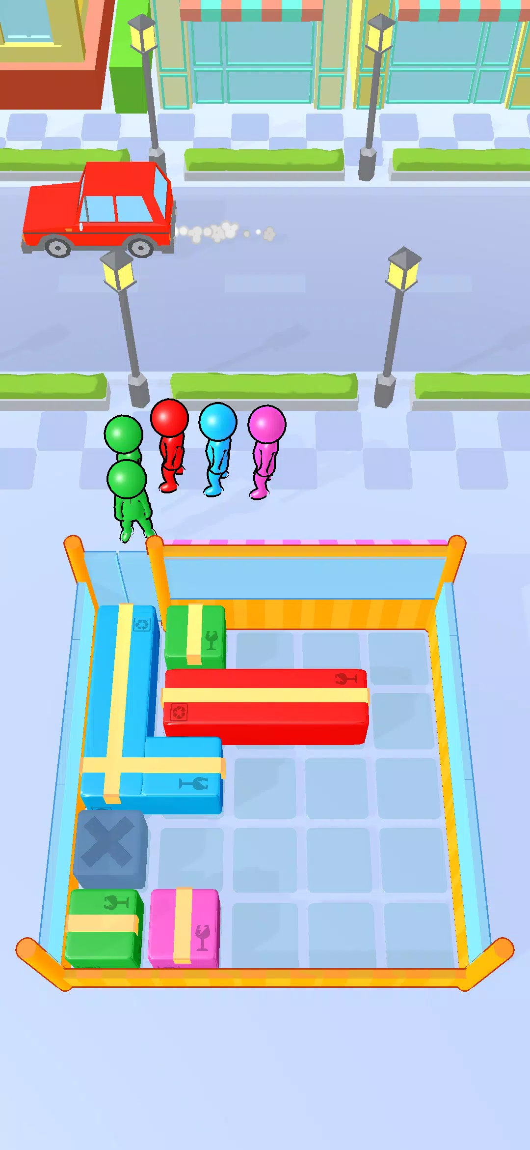Box Jam - Moving Puzzle स्क्रीनशॉट 2