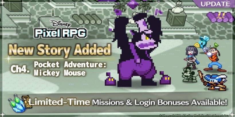 Pocket Adventure：米老鼠更新複興迪士尼像素角色扮演遊戲傳統