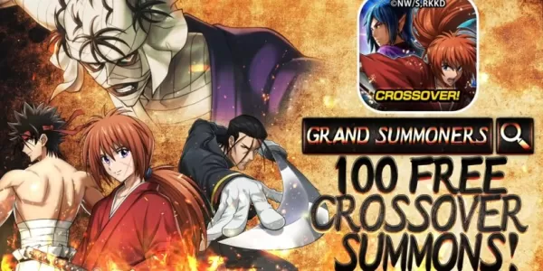 Grand Summoners Partners with Rurouni Kenshin for Crossover Event