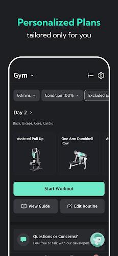 Planfit AI Gym Workout Plans スクリーンショット 4