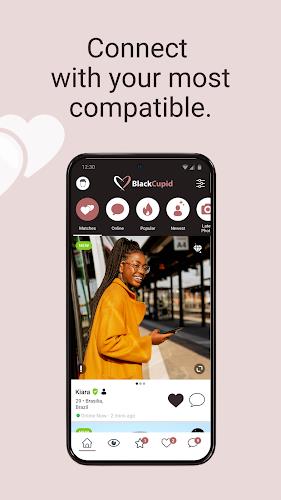 BlackCupid: Black Dating স্ক্রিনশট 3