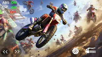 Motocross Beach Bike Games 3D スクリーンショット 3
