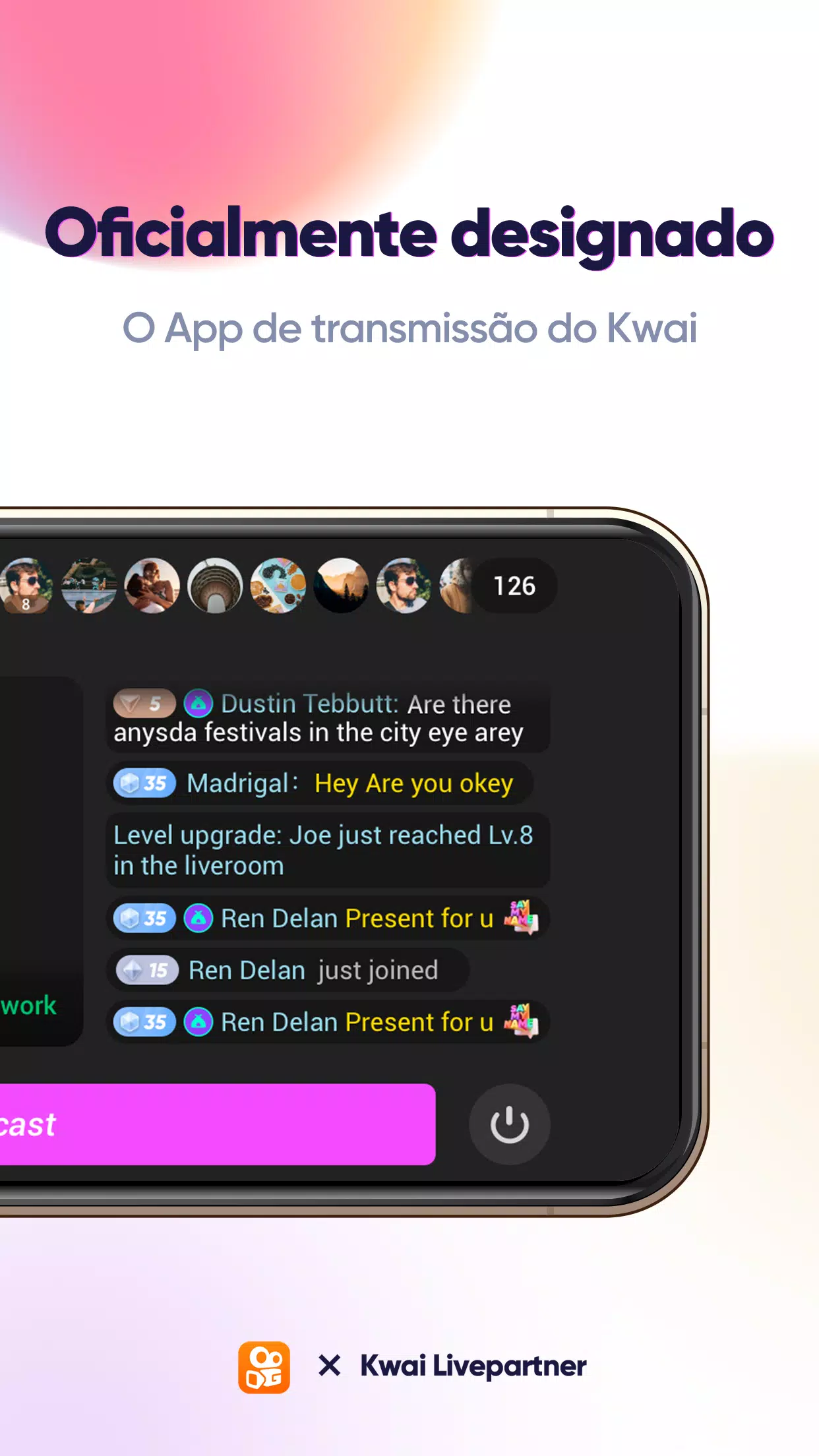 Kwai Livepartner Скриншот 2