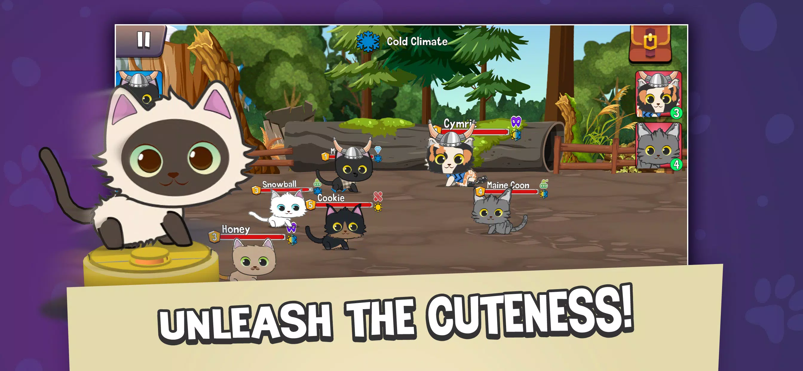 Cute Cat RPG スクリーンショット 1