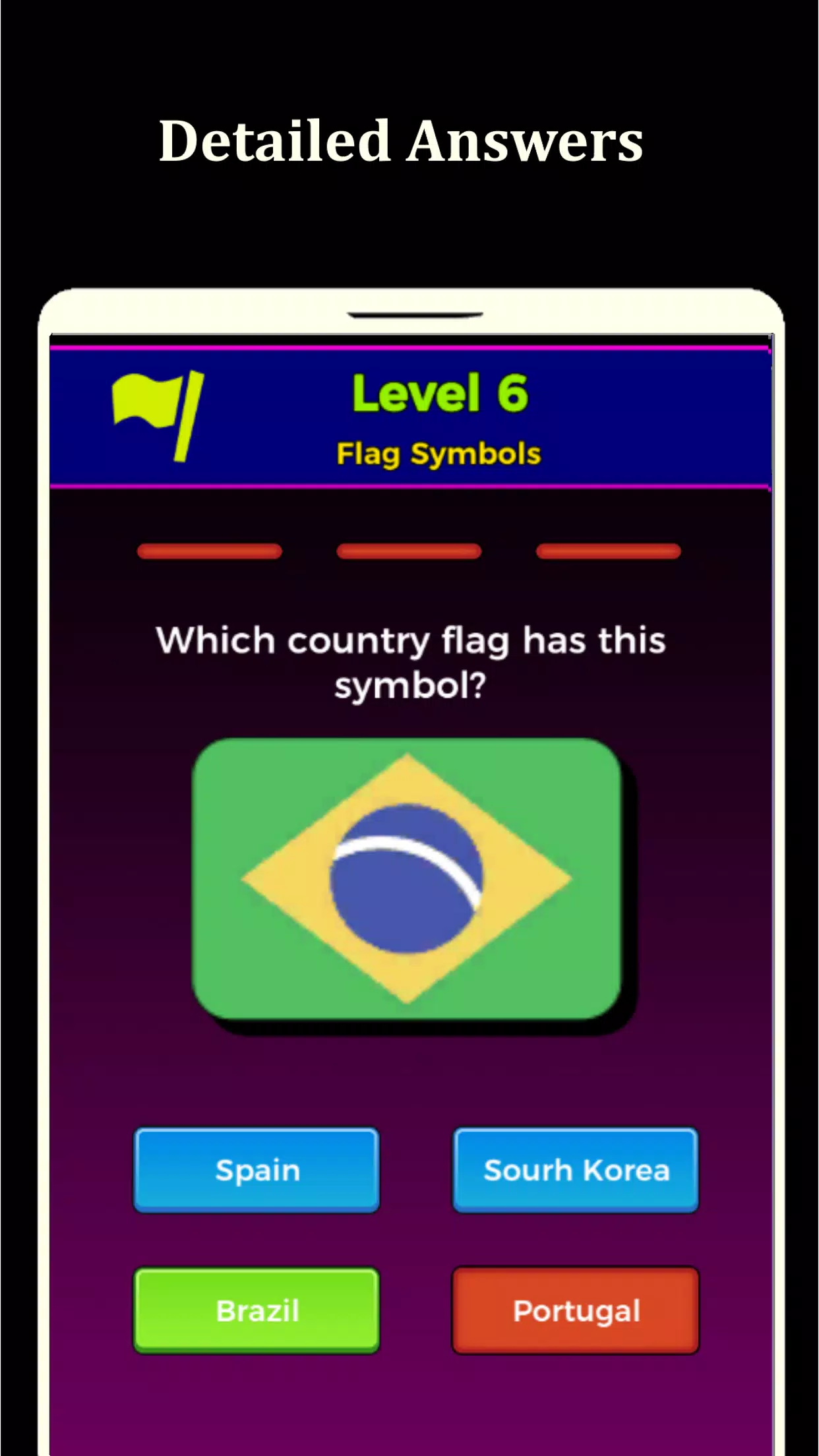 World Flags Quiz Game Captura de pantalla 4