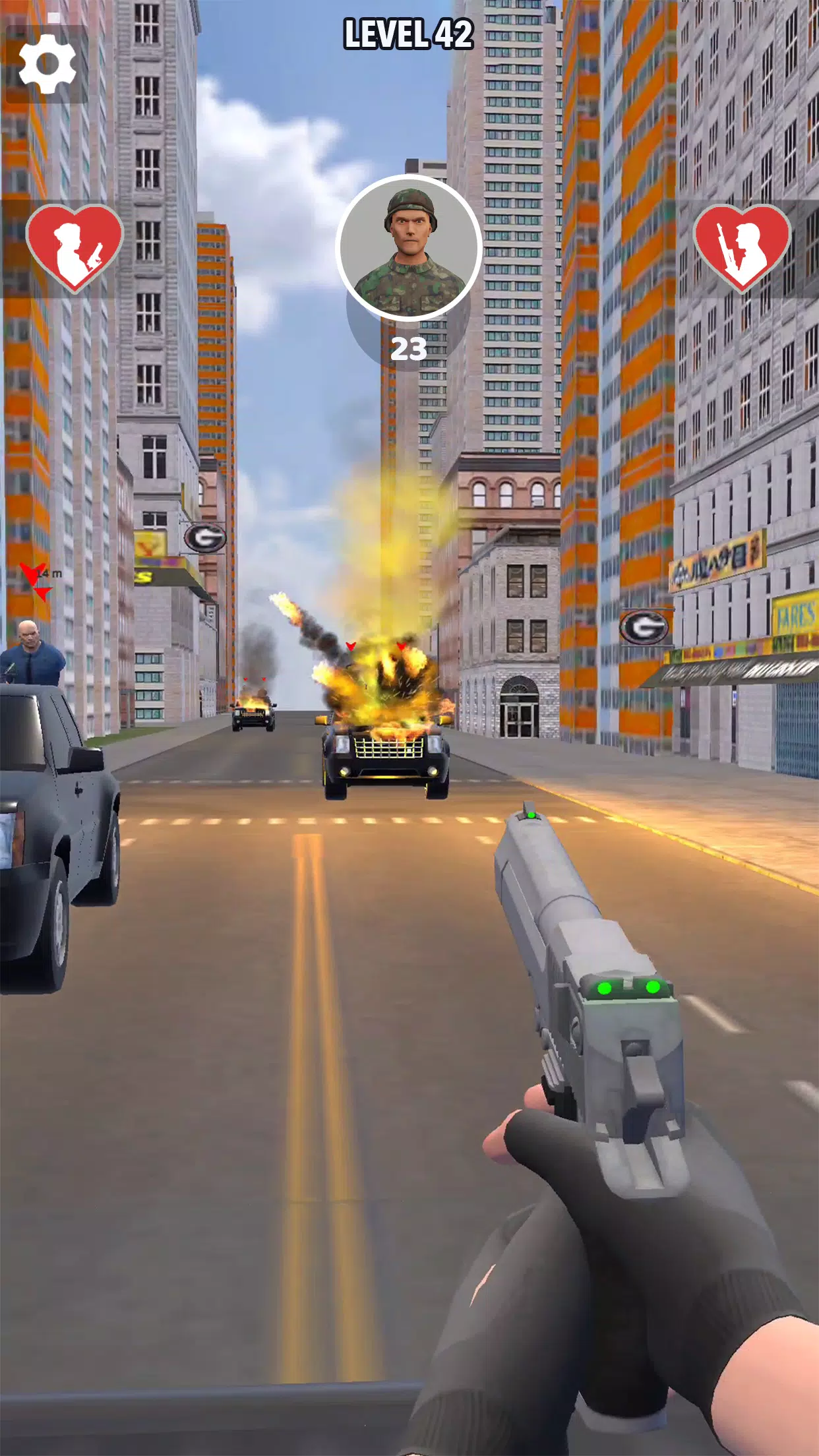 Mr and Mrs Shooter: City Hunt應用截圖第3張