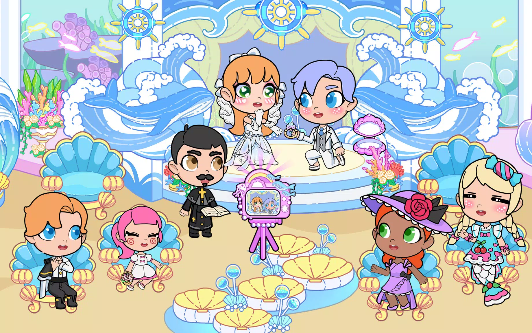Mermaid Wedding World應用截圖第1張