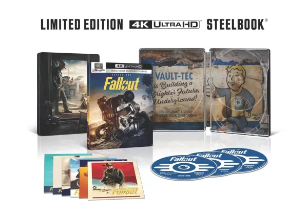 フォールアウトシーズン1 4K UHD Steelbook PreordersがAmazon UKで開いています