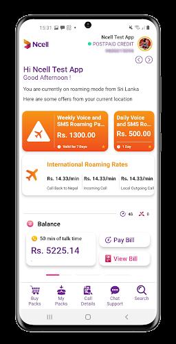 Ncell App: Recharge, Buy Packs應用截圖第2張