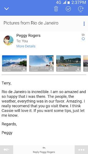 Correo Email - TypeApp Mail Captura de pantalla 2