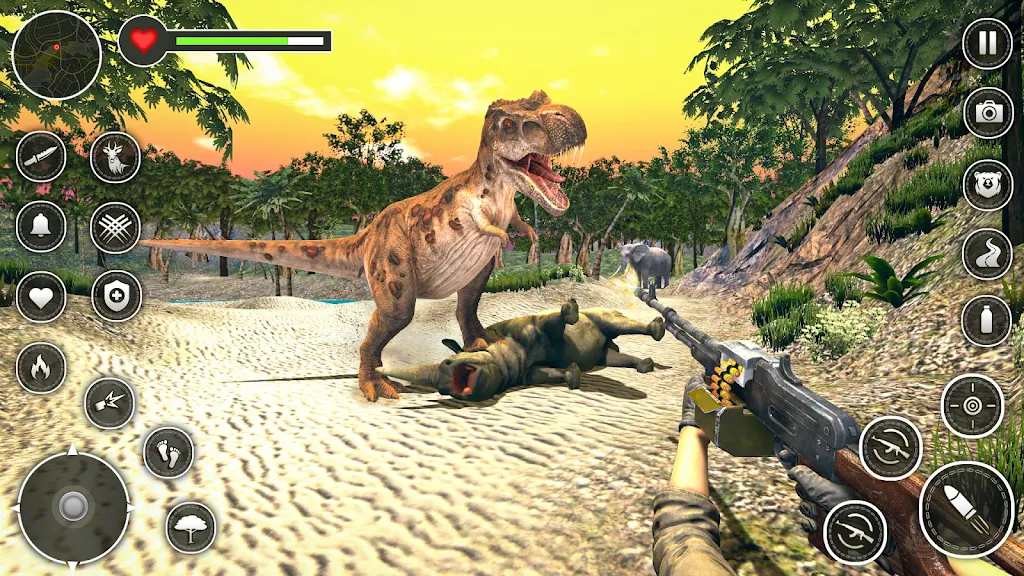 Dinosaur Hunter 3D Game Tangkapan skrin 3