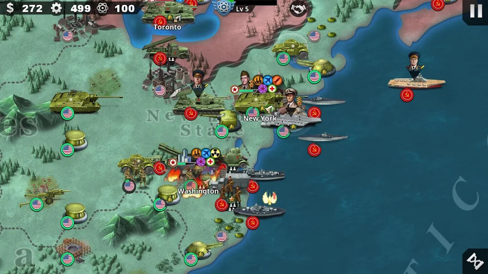World Conqueror 4 Mod Tangkapan skrin 4