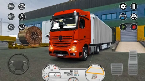 Euro Cargo Truck Simulator Pro ဖန်သားပြင်ဓာတ်ပုံ 1