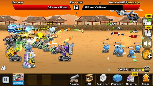 Idle Cat Cannon应用截图第1张