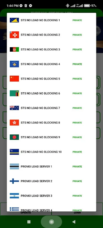 Syopaw Special VPN Ảnh chụp màn hình 2