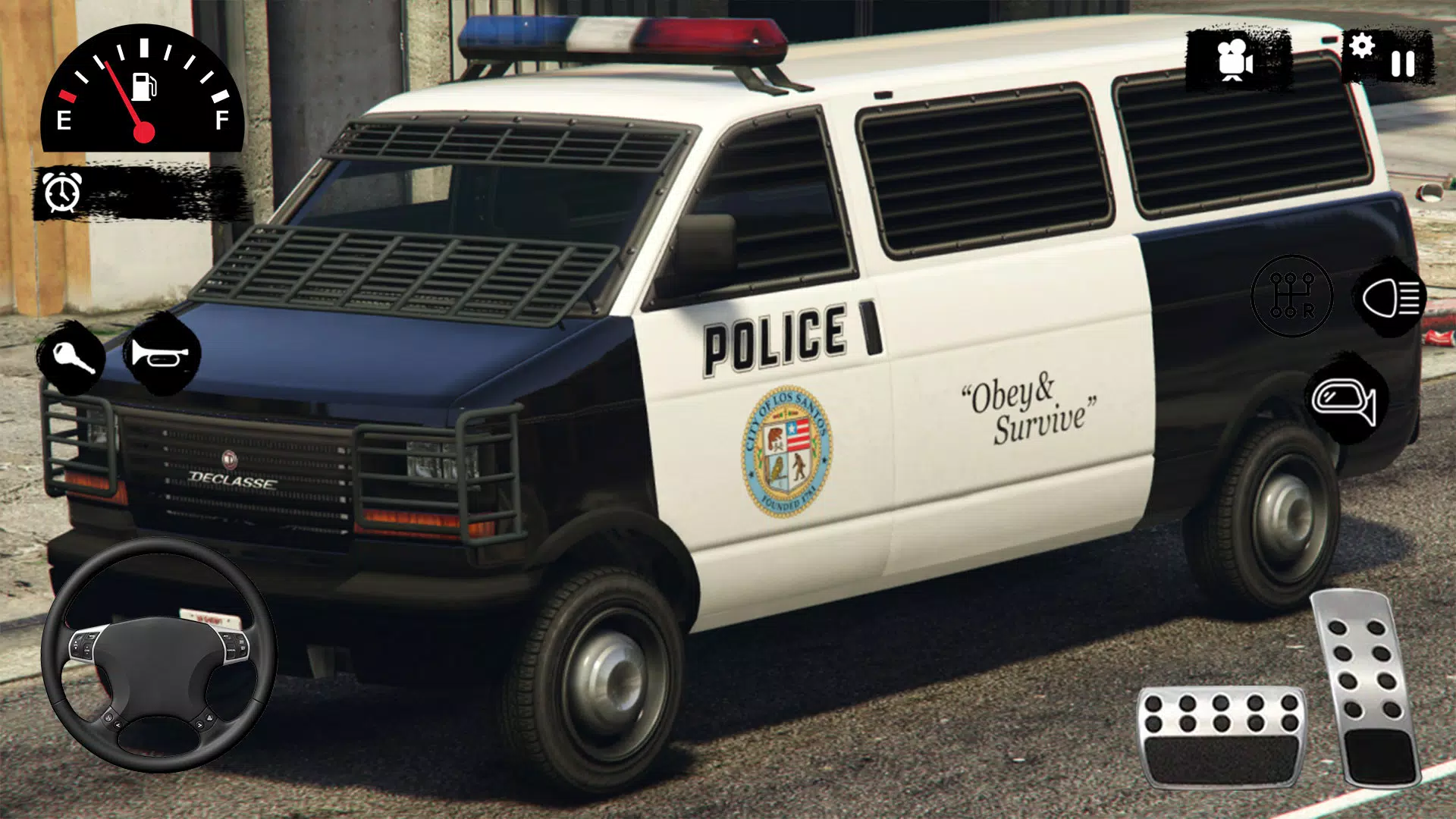 Offroad Police Truck Drive 3D 스크린샷 4