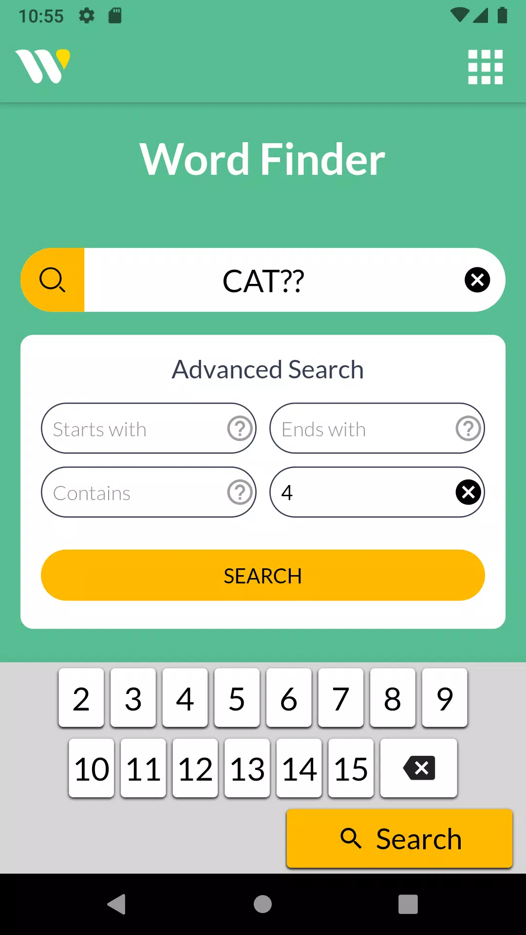 Wordfinder by WordTips Скриншот 4