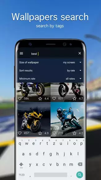 Sports Bike Wallpapers 4K Скриншот 2