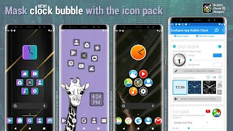 Bubble Cloud Widgets + Folders Скриншот 3