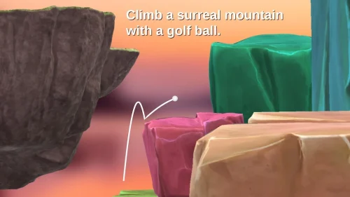 Golfing Over It with Alva Majo Скриншот 2