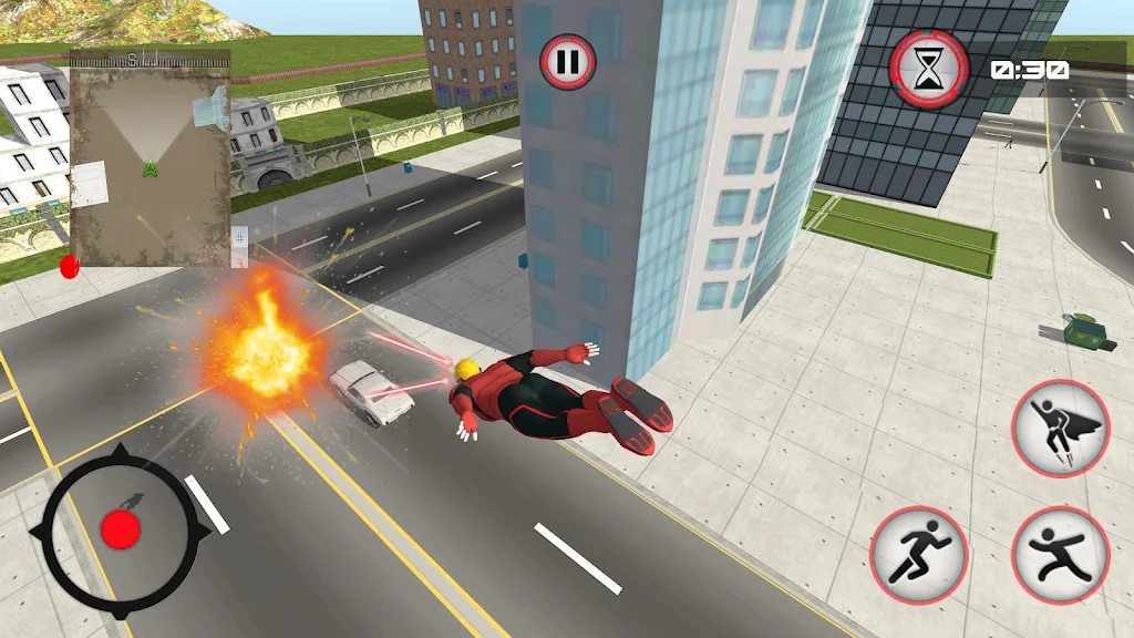 Superhero: Monster City Battle Captura de pantalla 3