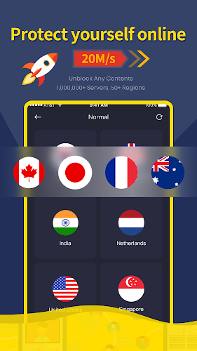 Zebra Proxy - Safe & Fast VPN Captura de tela 1