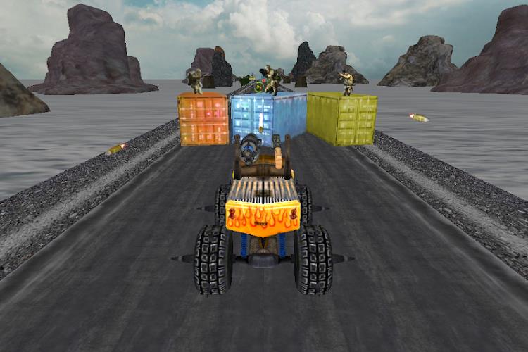 Crazy Monster Truck Fighter - Tangkapan skrin 3