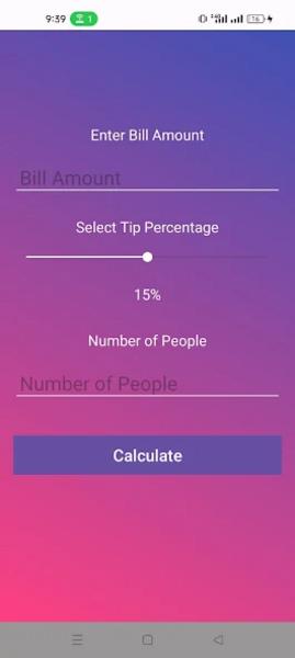 Tip Calculator Schermafbeelding 3