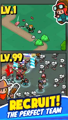 Rumble Heroes : Adventure RPG Captura de tela 3