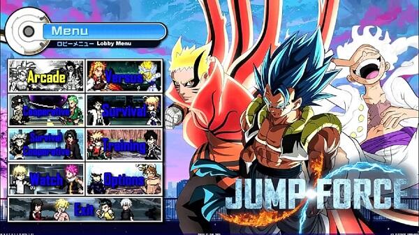 Jump Force Mugen Скриншот 2
