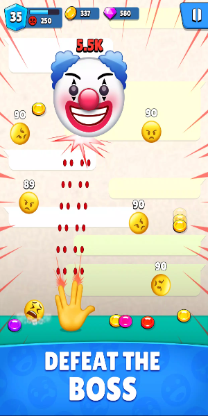 Emoji Ball Blast: sparatutto