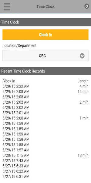 TrackSmart Scheduling Captura de tela 2