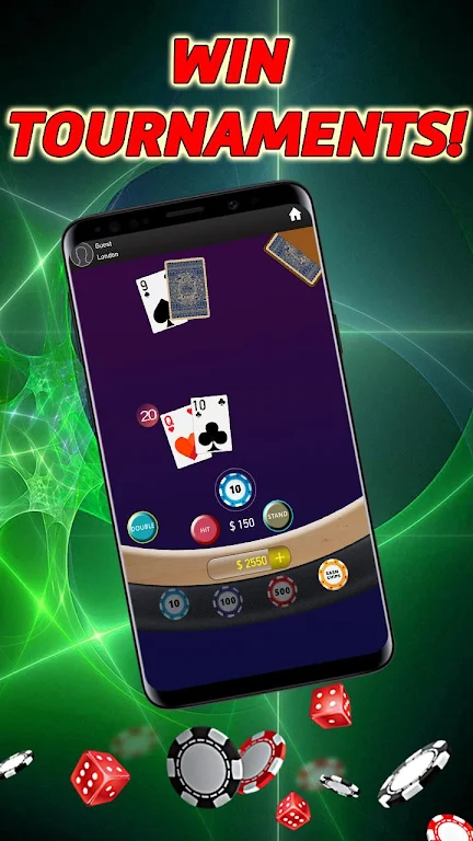 Black Jack for Winners: Card Game Screenshot 1