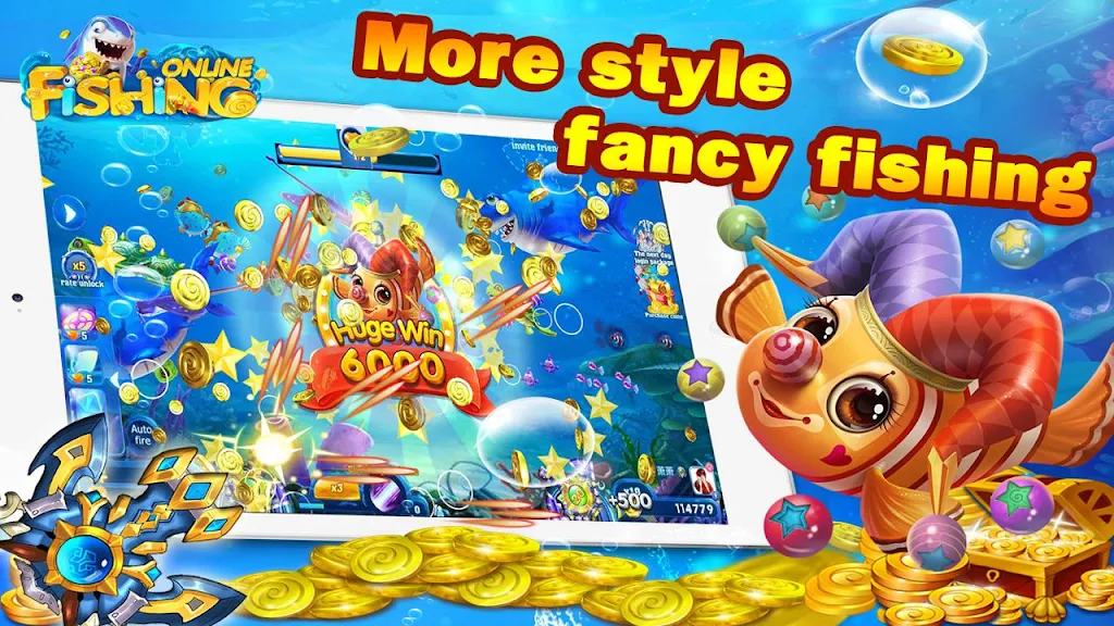 Fishing Online: Classic fish machine, free game Скриншот 3