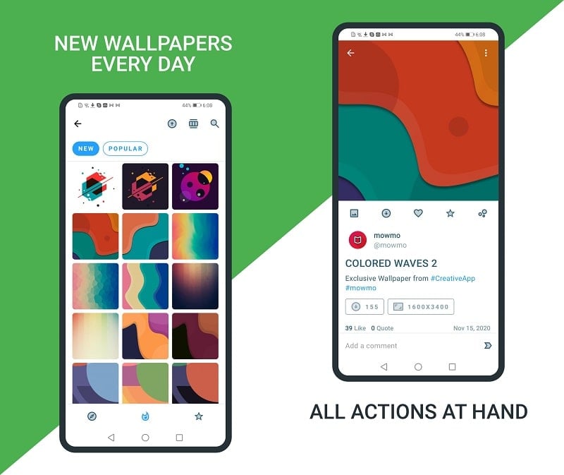 CreativeApp Скриншот 2