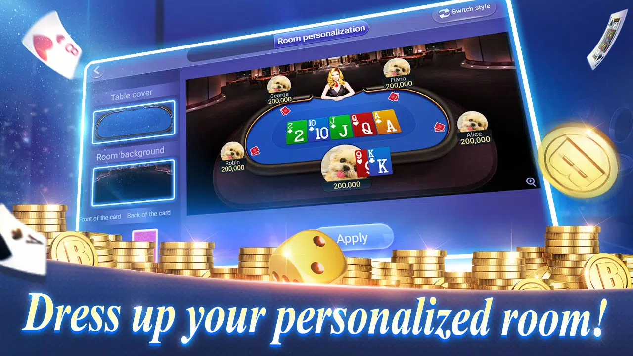 Texas Poker English (Boyaa) Ảnh chụp màn hình 4