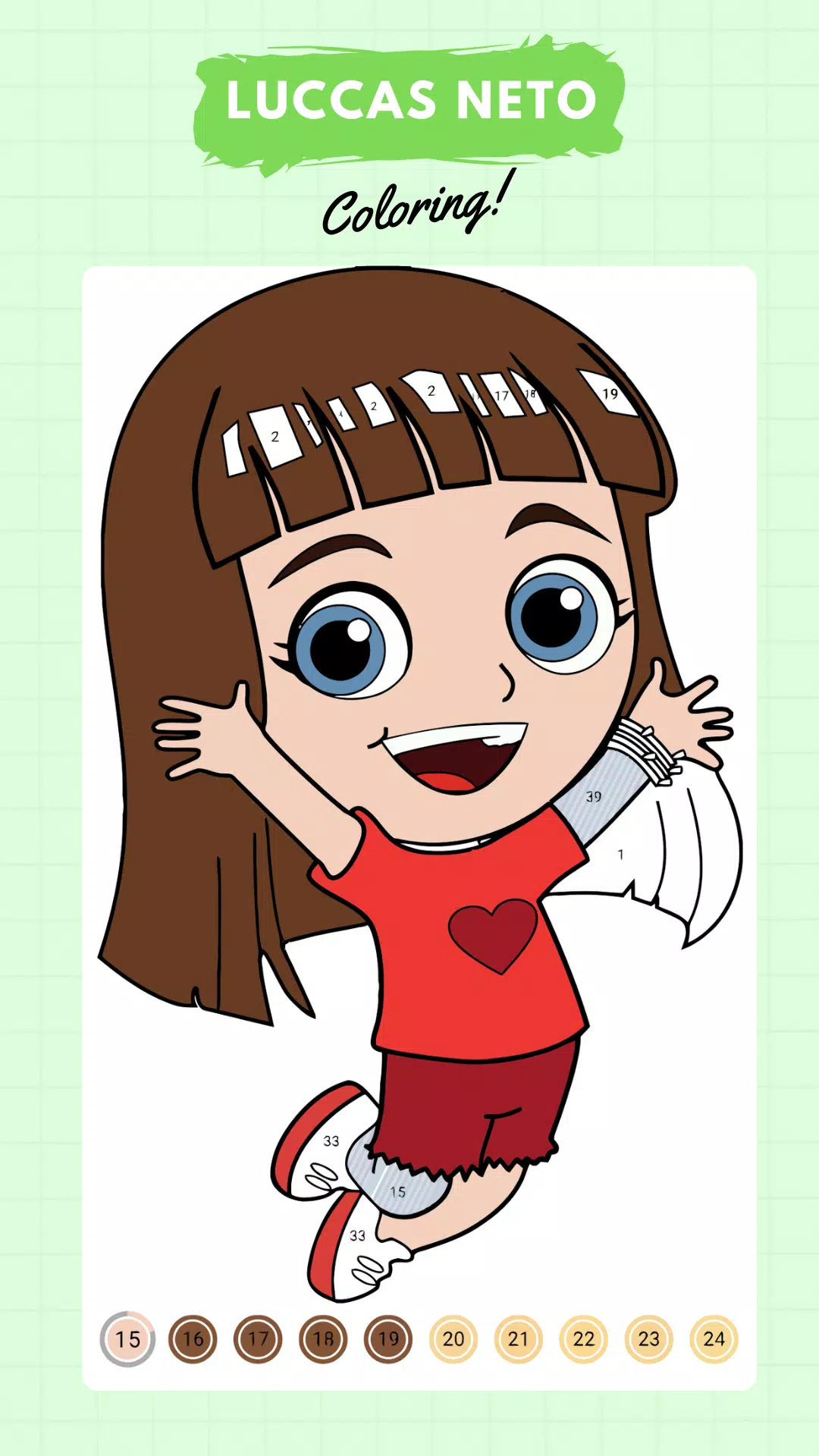 Luccas Neto Jogo de Colorir Скриншот 3