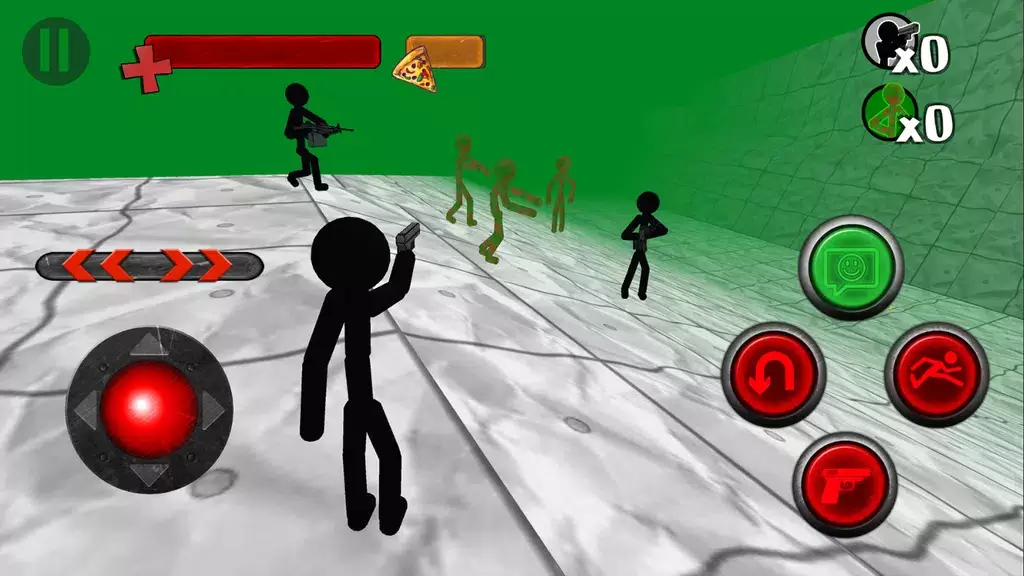 Stickman Zombie 3D स्क्रीनशॉट 4